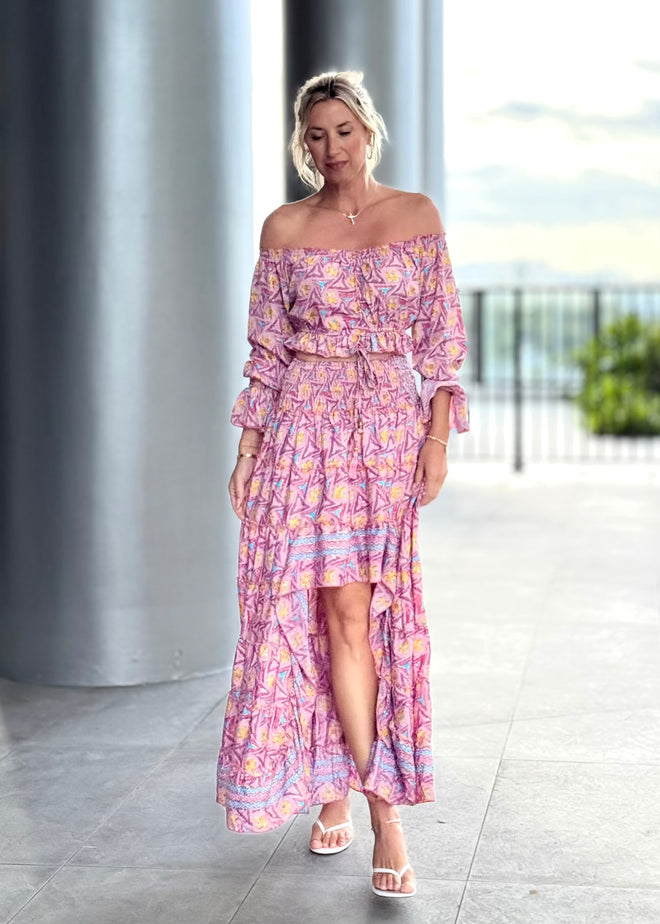 Maui Top + Ruffle Skirt Set