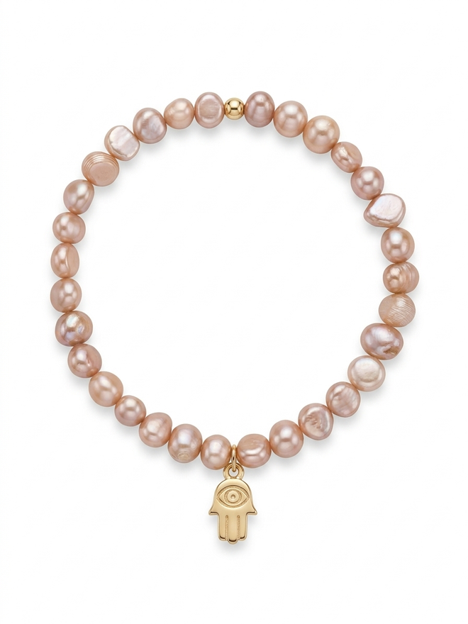 Hamsa Stretch Bracelet