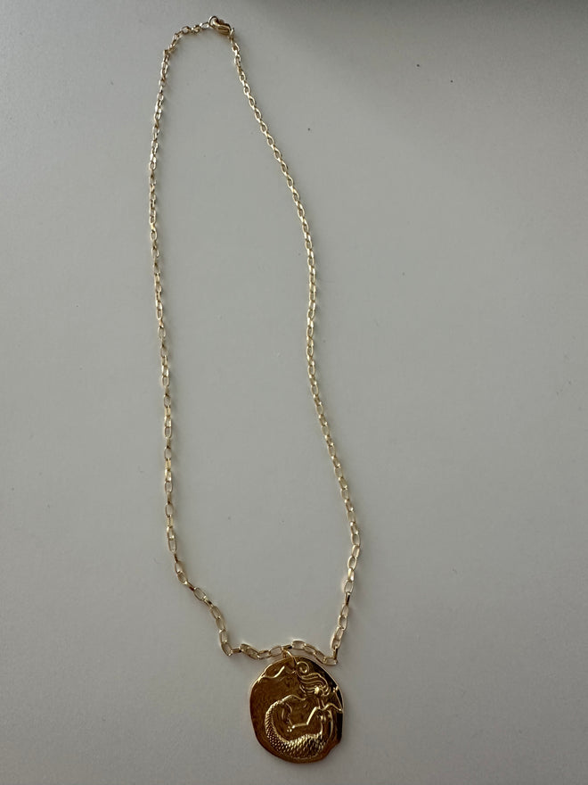 Mermaid Medallion Necklace