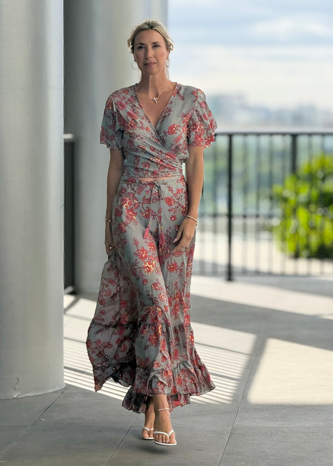 Ibiza Top + Skirt Set