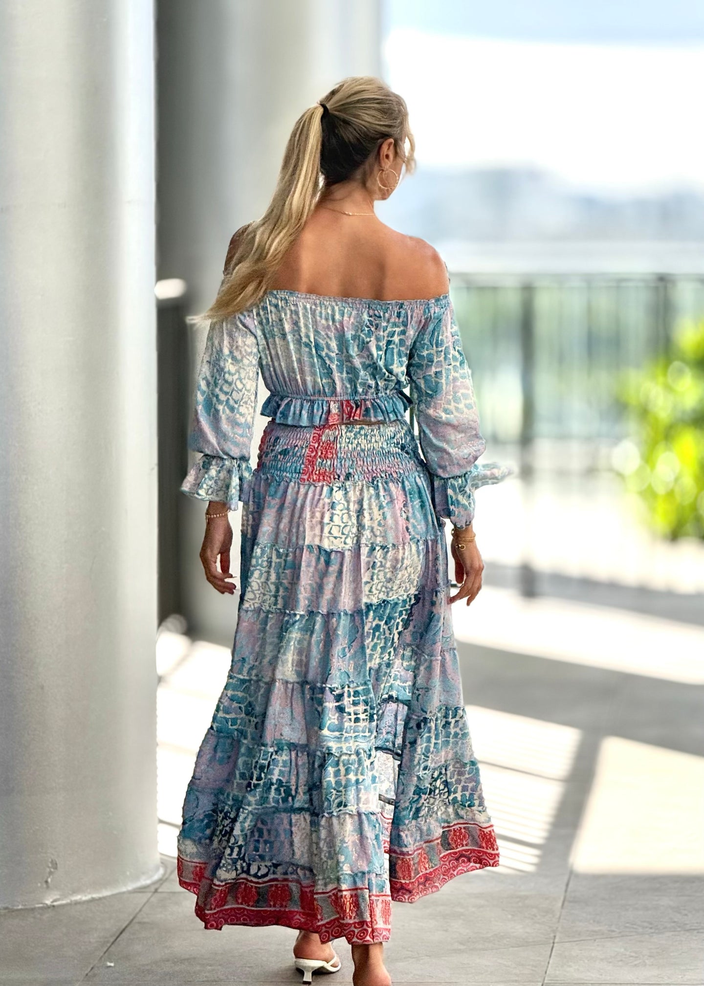 Maui Top + Ruffle Skirt Set