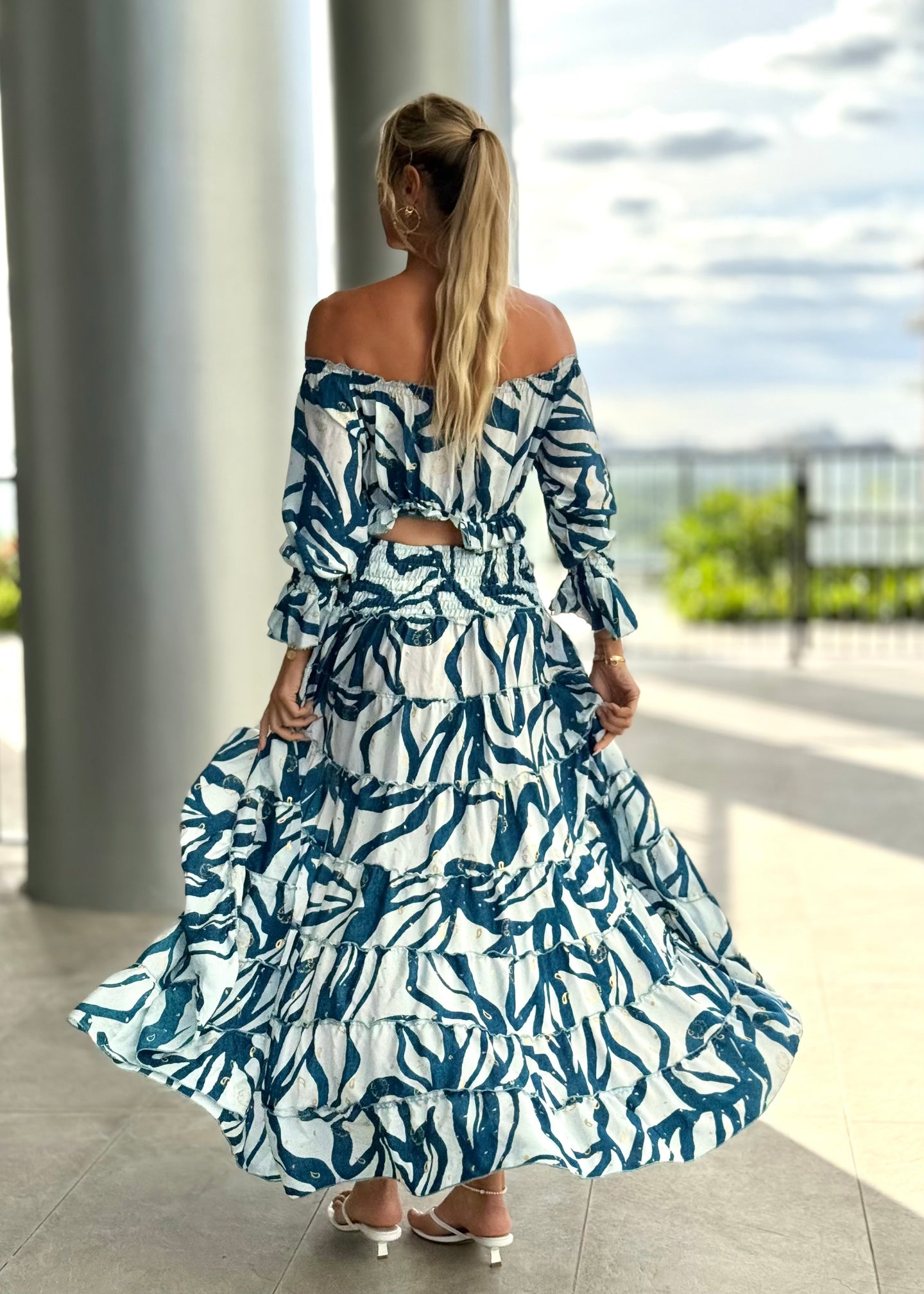 Maui Top + Ruffle Skirt Set