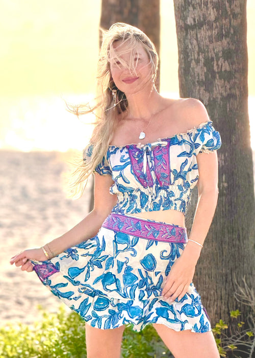 Bloom Mini Skirt Set