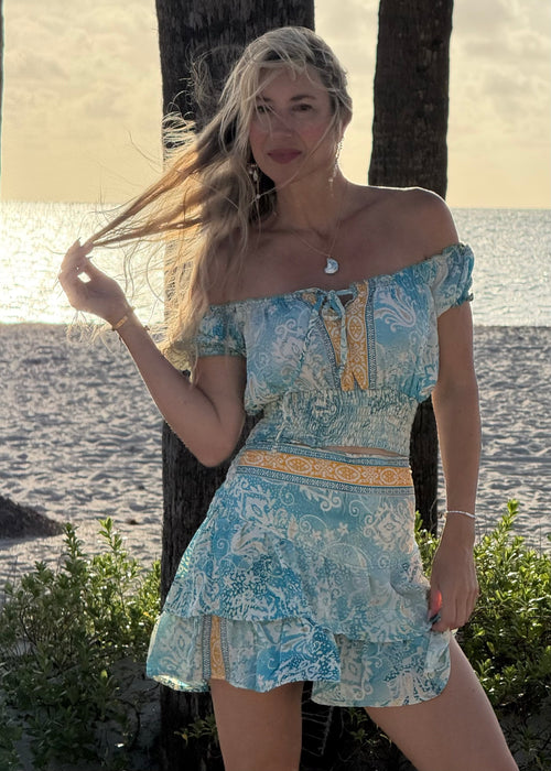 Bloom Mini Skirt Set