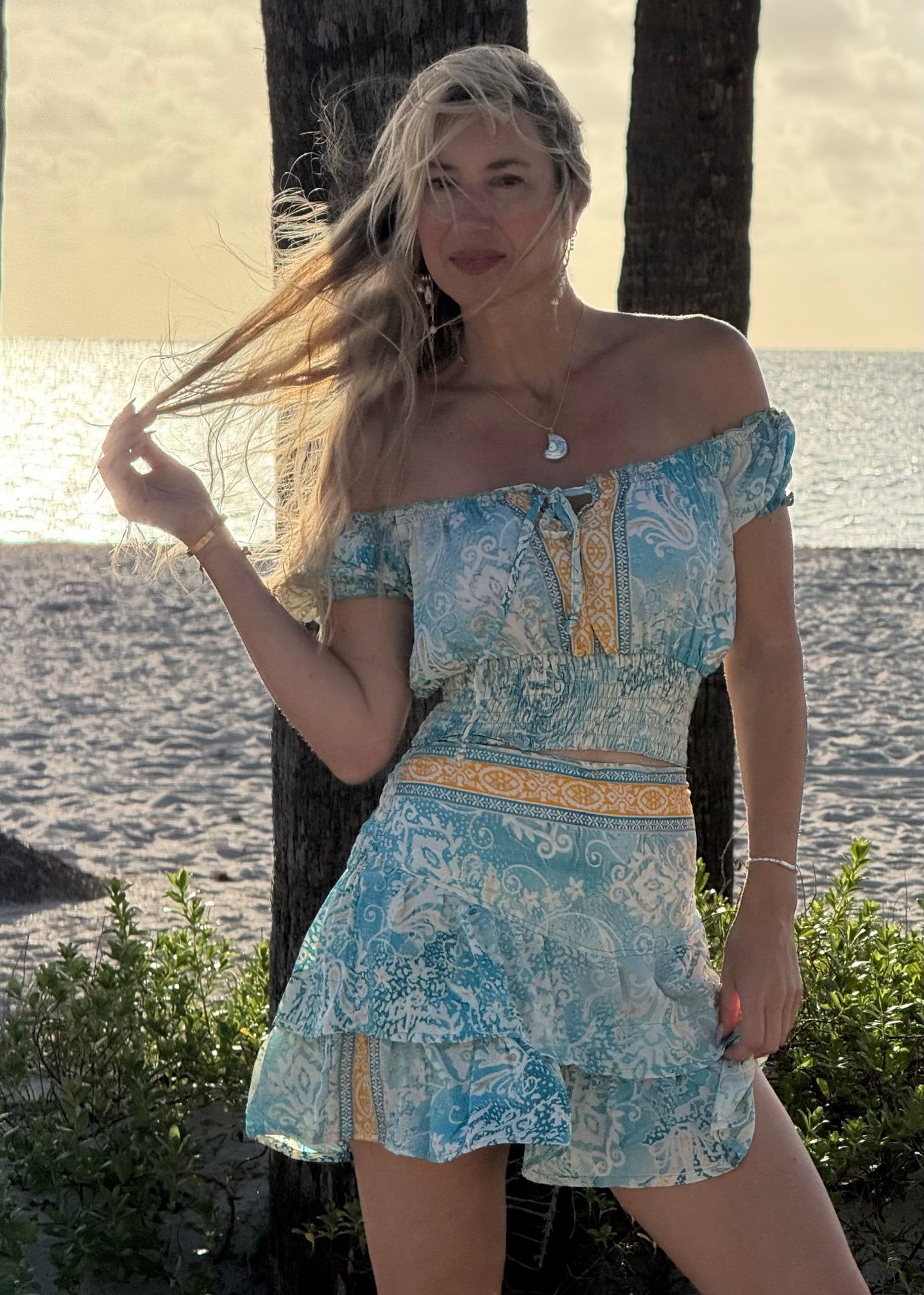 Bloom Mini Skirt Set