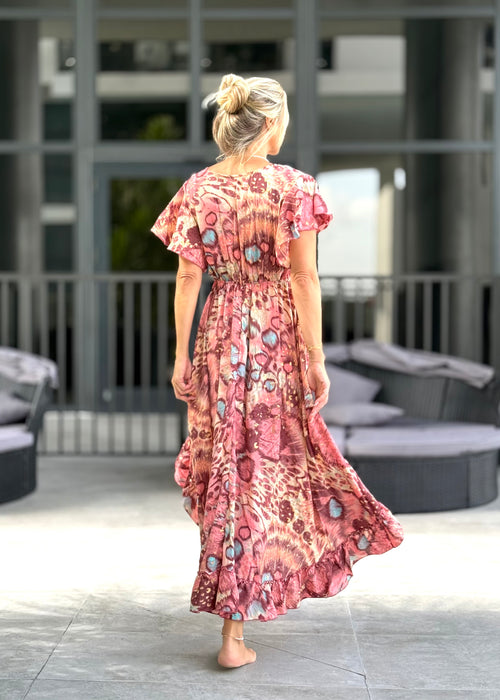 Cove Ruffle Dress 🔥 1 left