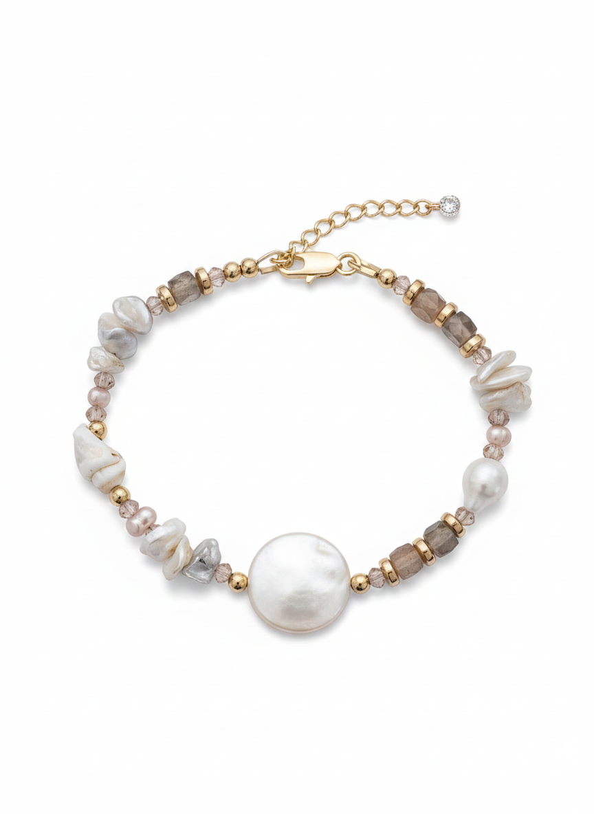 Tulum Pearl Bracelet