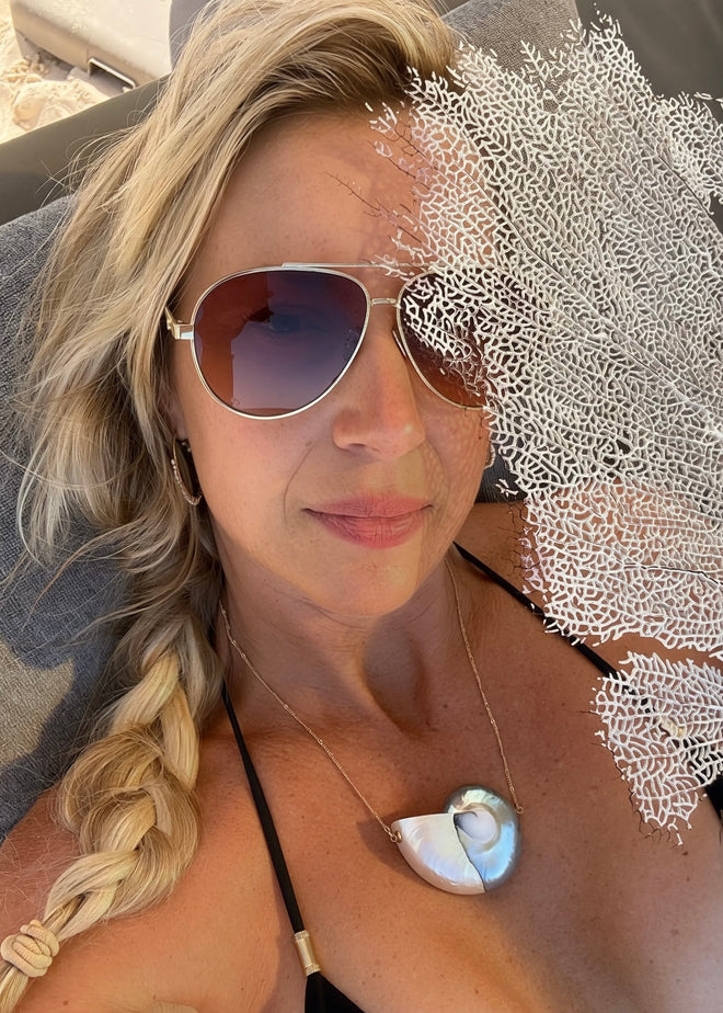 Moonwater Grande Nautilus Necklace