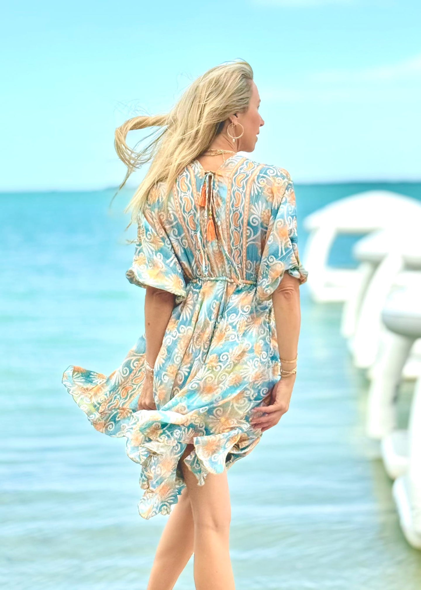 Palermo Mini Dress ☆ Seaside Daisies