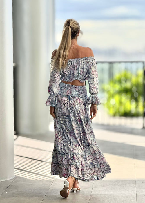 Maui Top + Ruffle Skirt Set