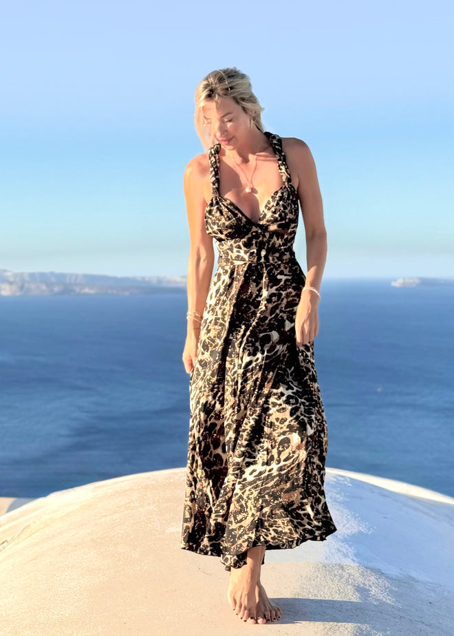 Calypso Multi Wrap Dress