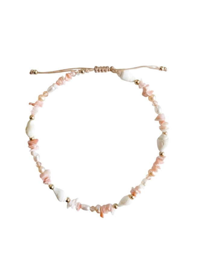 Reef Anklet + Pearls