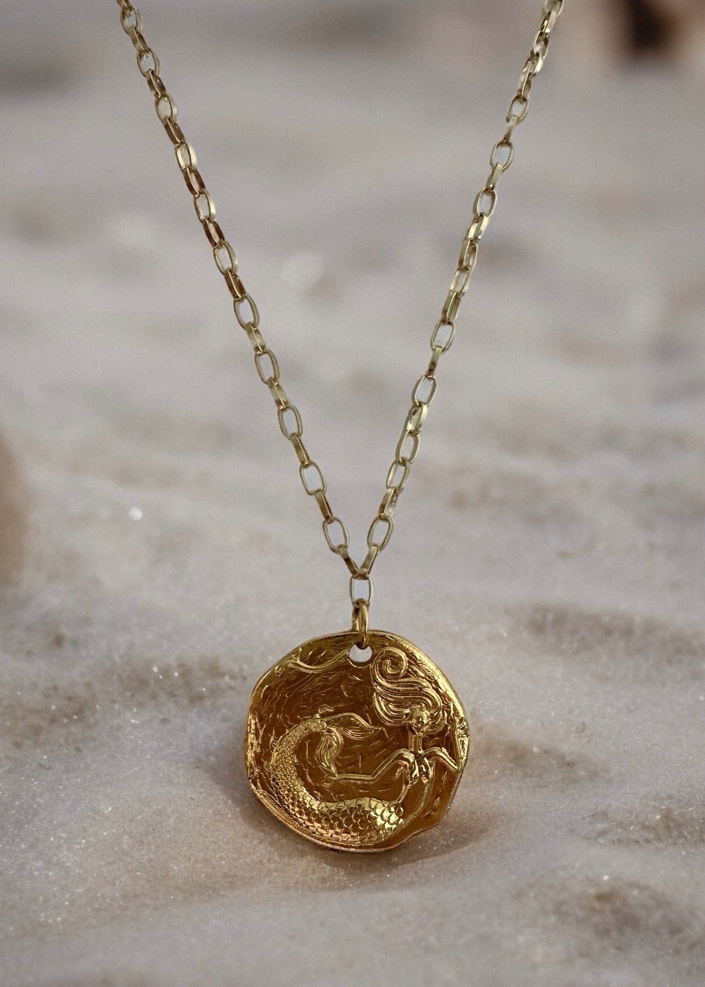 Mermaid Medallion Necklace