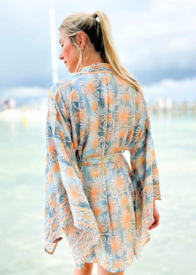 Coco Short Kimono ☆ Seaside Daisies