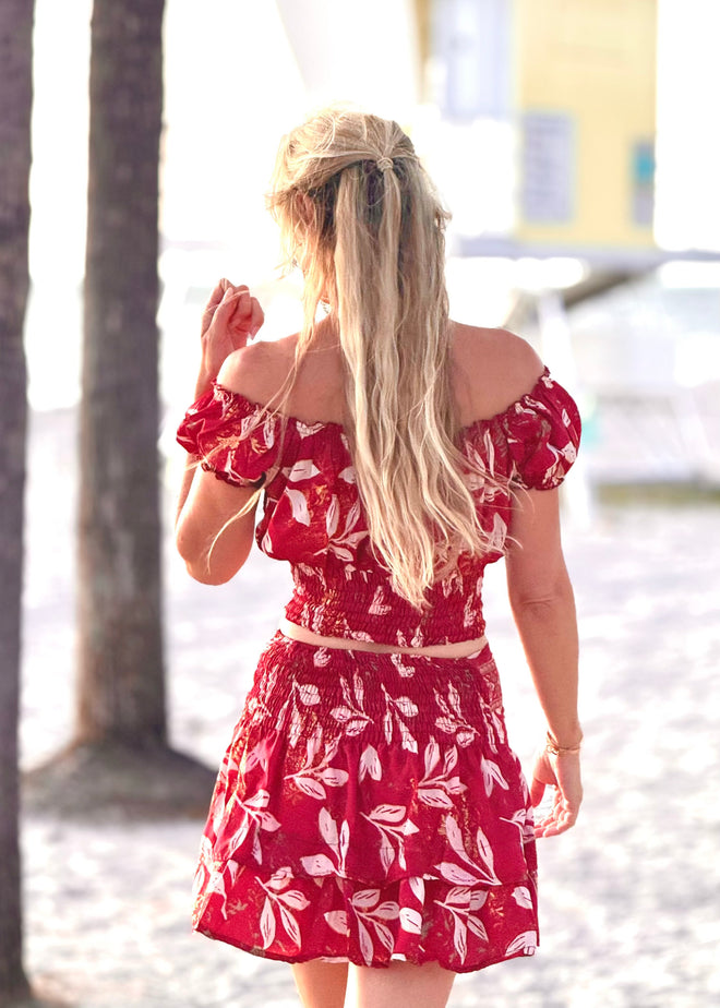 Bloom Mini Skirt Set