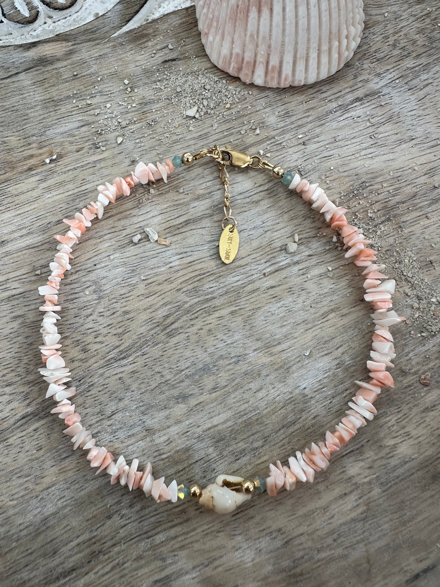 Coral Anklet ☆ Sunset