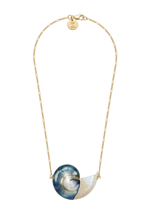 Moonwater Grande Nautilus Necklace