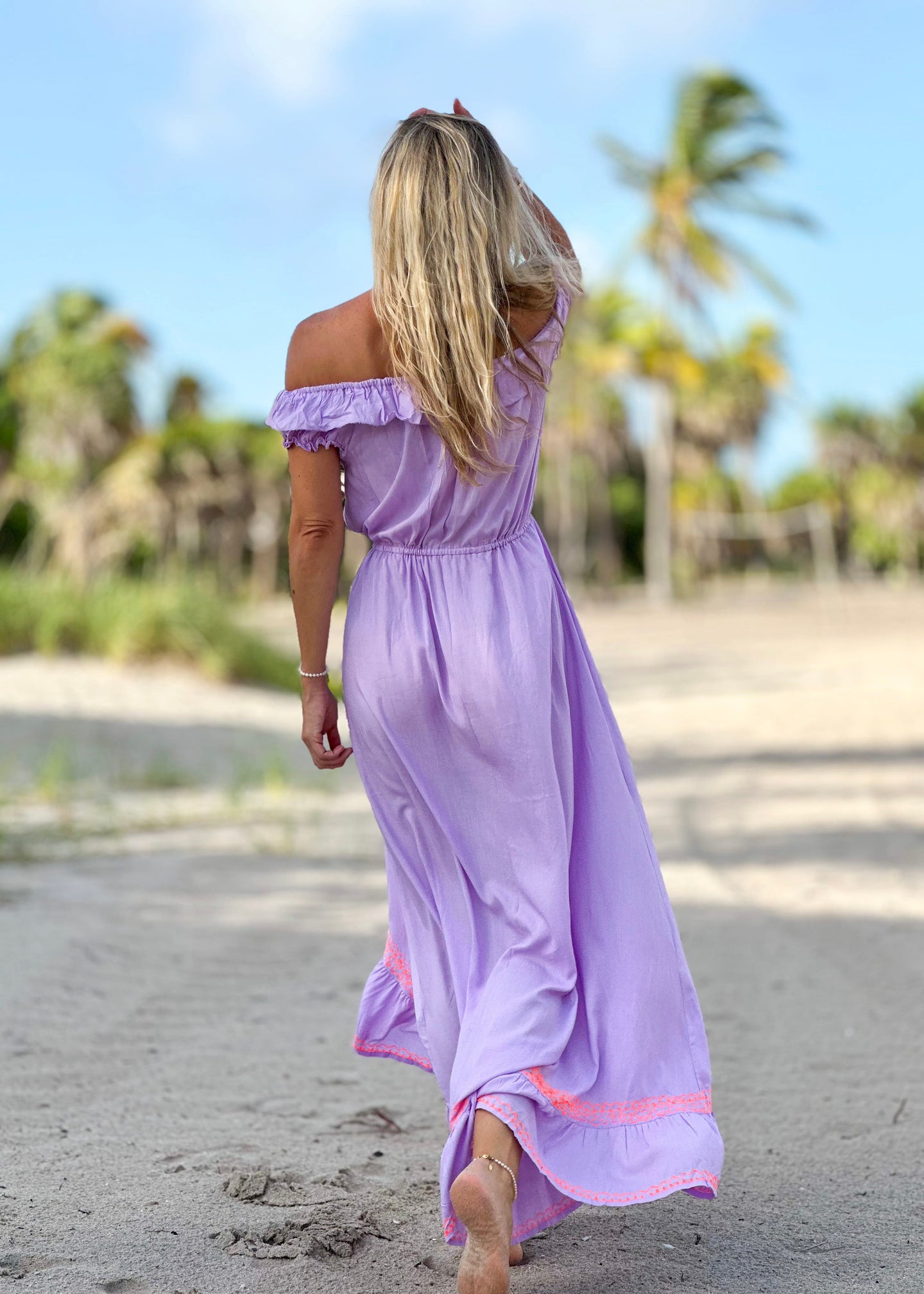 Skye Ruffle Dress ☆ Berry Crush