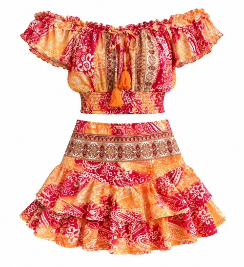 Bloom Mini Skirt Set