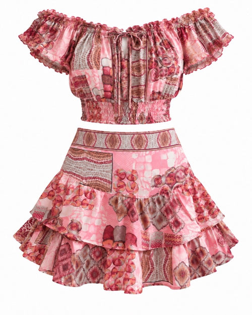 Bloom Mini Skirt Set