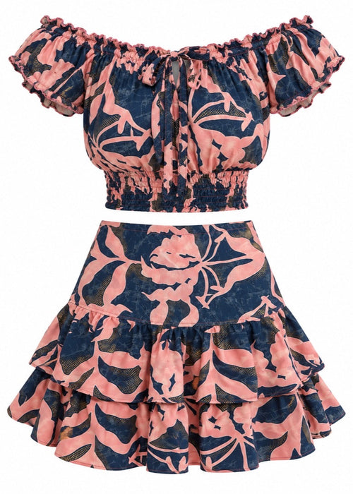 Bloom Mini Skirt Set