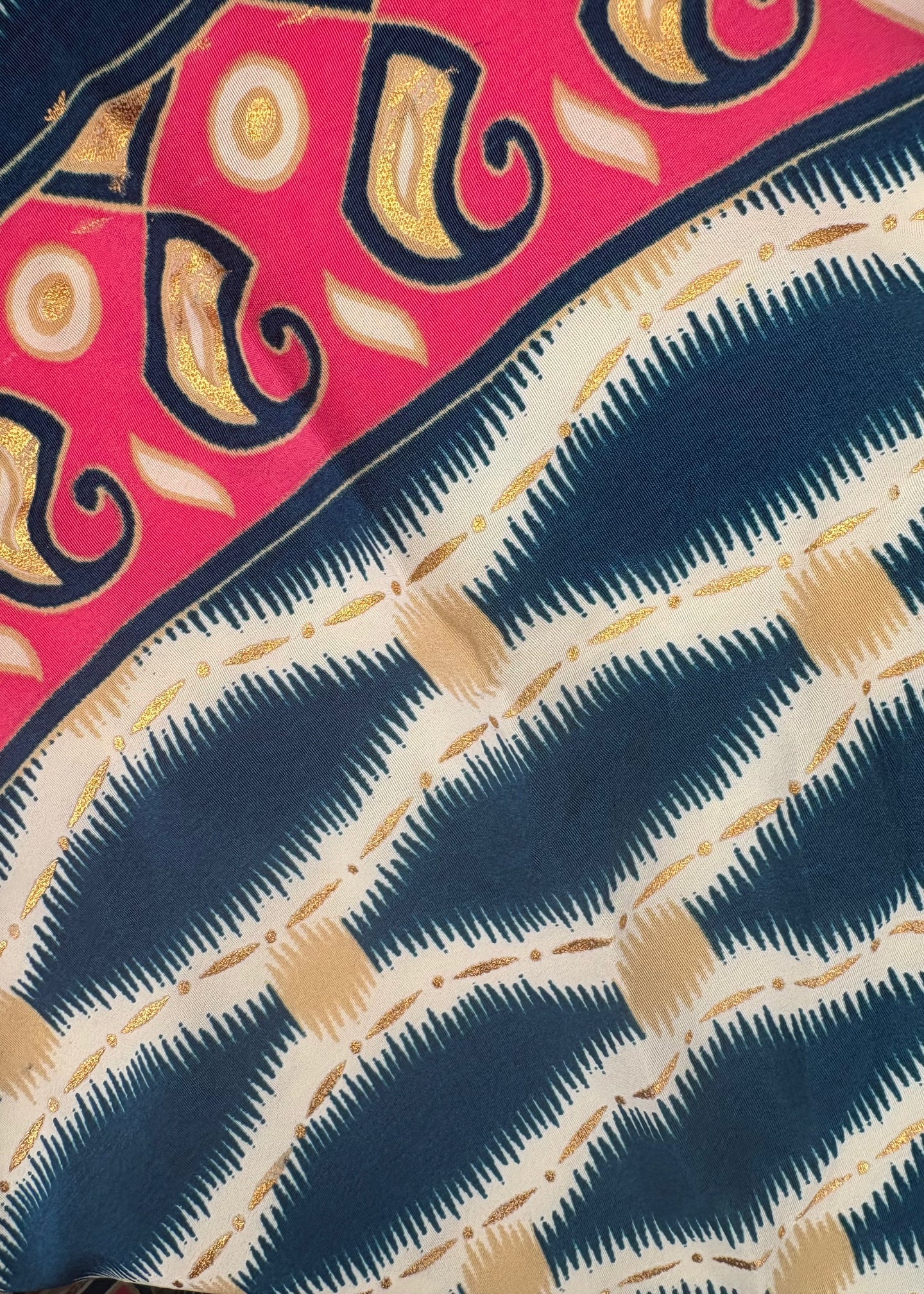 Zyanda Silk Wrap Dress