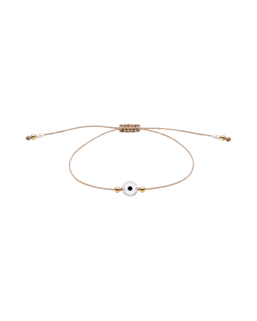 Sun + Soul Stack Bracelet - Evil Eye
