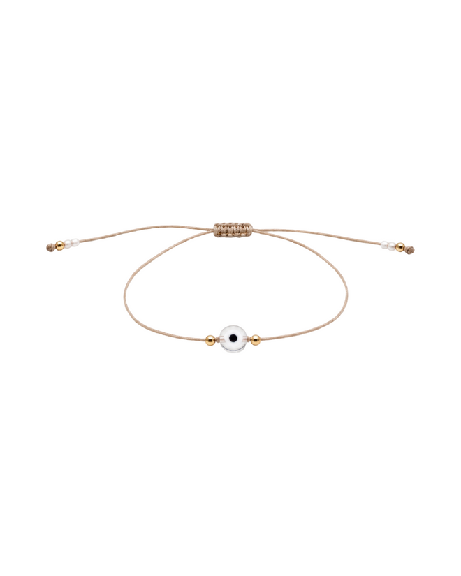 Sun + Soul Stack Bracelet - Evil Eye