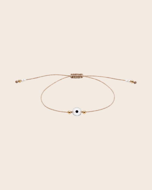 Sun + Soul Stack Bracelet - Evil Eye