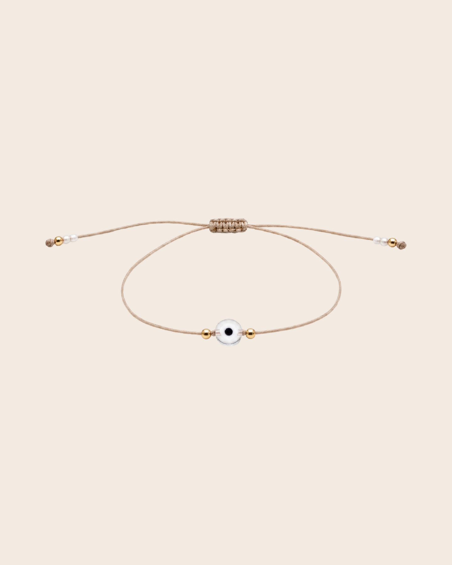 Sun + Soul Stack Bracelet - Evil Eye