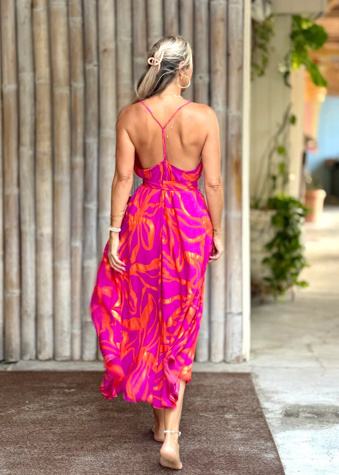 Luna Silk Dress