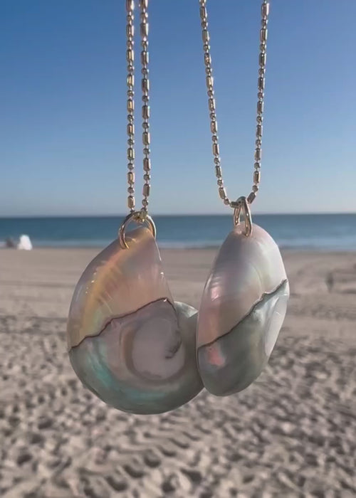 Moonwater Nautilus Necklace
