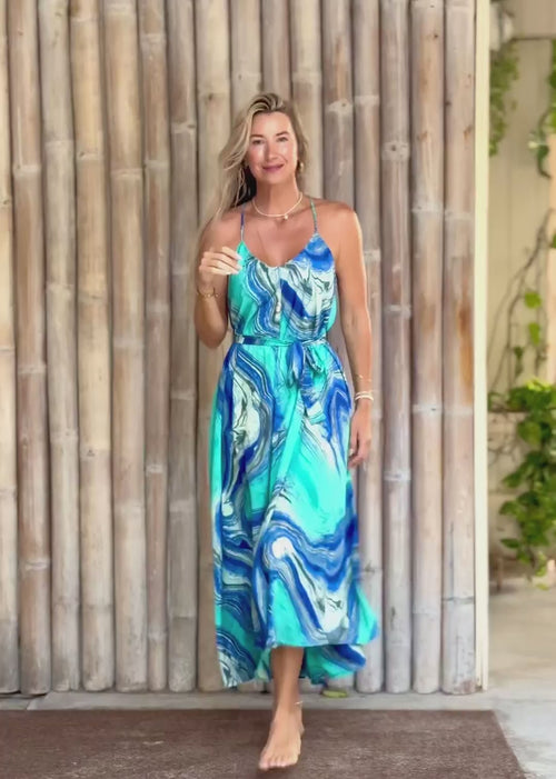 Luna Silk Dress