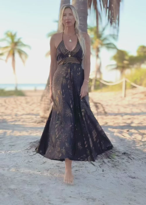 Nixie Tie Back Maxi Dress