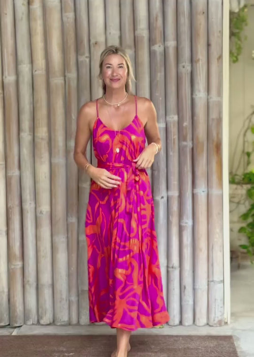 Luna Silk Dress