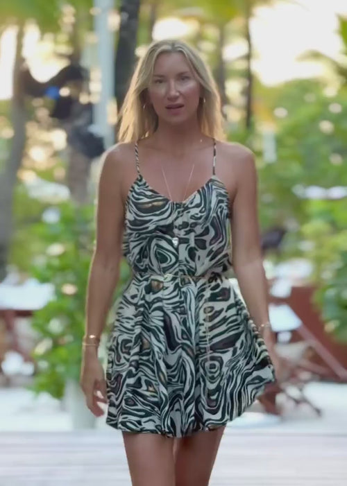 Mini Luna Silk Dress